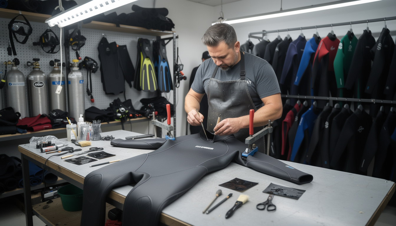 découvrez nos conseils pratiques pour réparer facilement votre combinaison de plongée et prolonger sa durée de vie.